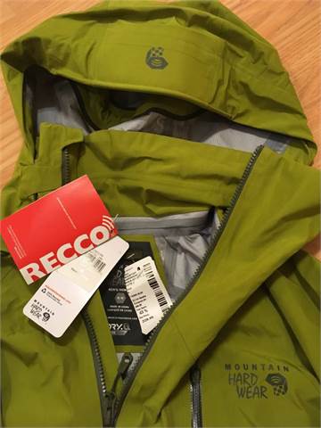 Mountain hard wear RECCO jacket