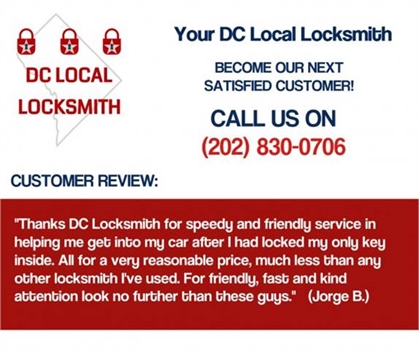 Washington DC Lock&Door Service| Call Dc Local Locksmith 202.830.0706