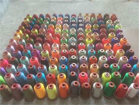 100% Polyester Embroidery Thread 1000m x 180 spools 