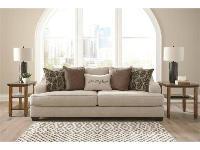 **SPECIAL SALE**Brand New "HOME SWEET HOME" SOFA with Designer Pillows