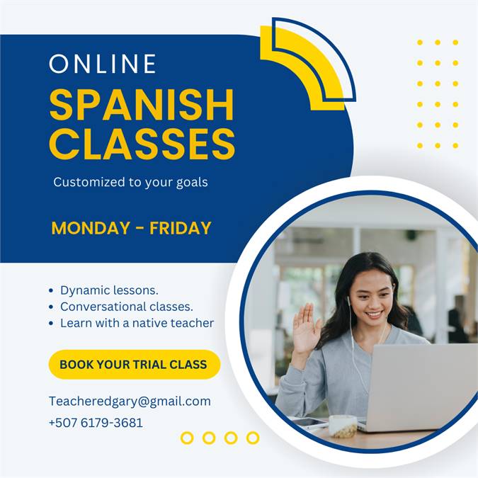 SPANISH LESSON WITH A NATIVE SPEAKER TUTOR.