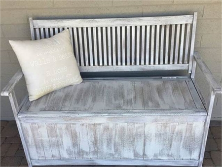  Indoor or outdoor storage bench
