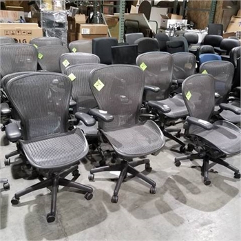 Herman Miller Aeron Chairs (Pre-Owned)