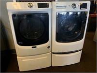 FRONT LOAD MAYTAG WASHER AND DRYER SET // STACKABLE//FREE DELIVERY