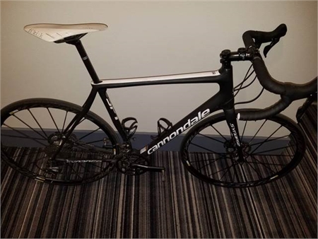 58cm Cannondale Synapse Carbon Ultegra Mavic Ksyrium Pro Disc Bicycle 