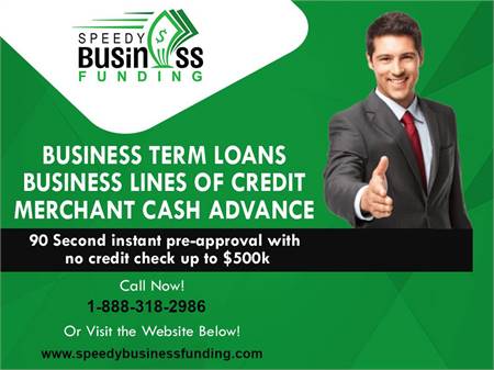 Business Loans - Instant Approvals Up To $500k - All Credit Scores OK!