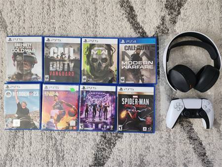 PS5 Playstation 5 Games and Accessories