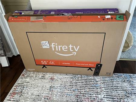 Amazon Fire Tv Open Box New 55in