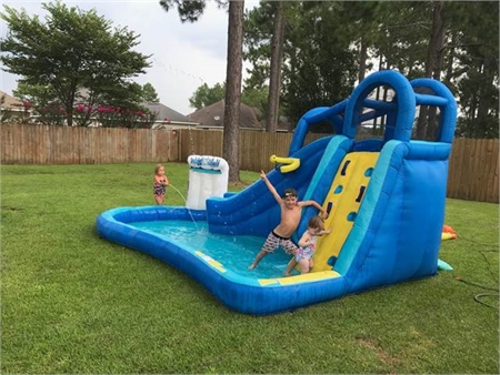  Inflatable water slide 