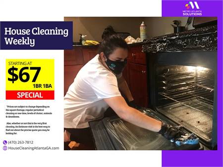 House | Cleaning | $59/wkly 1B 1BA| House Cleaners Atlanta (House Cleaning Marietta Greater Atlanta)