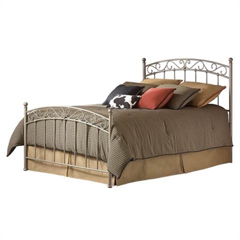 Fashion Bed Group Ellsworth Queen Size Bed in New Brown Finish 