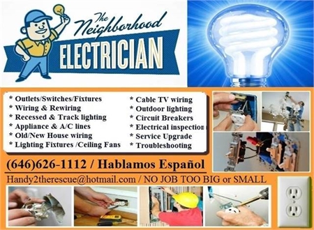 The ELECTRICIAN ► Handy Electrical Service When You Need it..!
