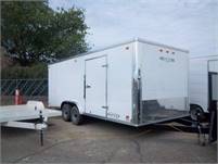 New 8.5 x 20 enclosed race trailer