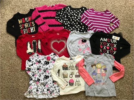 Small Lot of Girl's Size 6, 6X and S Winter Clothes