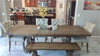 Dining Room Sets Table Chairs and Bench For Sale