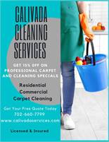 **Residential and Commercial Cleaning and Carpet Cleaning Specials***