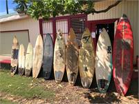 SURF BOARD FENCE AND/OR ART CANVAS 