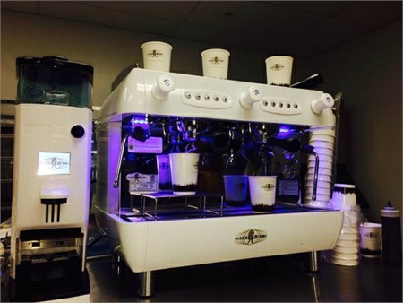  Commercial espresso machine system