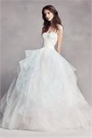 Vera Wang Wedding Dresses, Bridal Gowns For Sale White by Vera Wang Ombre Tulle Wedding Dress  