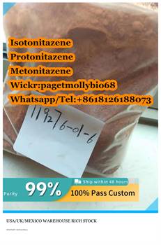 Bromazolam (XLI-268) (CAS Number :71368-80-4) Protonitazene Isotonitazene Metonitazene Best Supplier