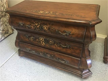 Ethan Allen Townhouse Bombe Chest 