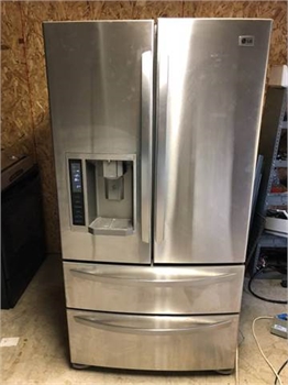  LG refrigerator stainless french door
