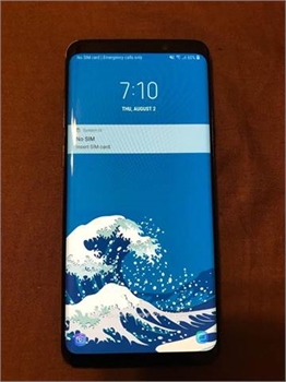 Samsung S9 Plus Midnight Black-like new