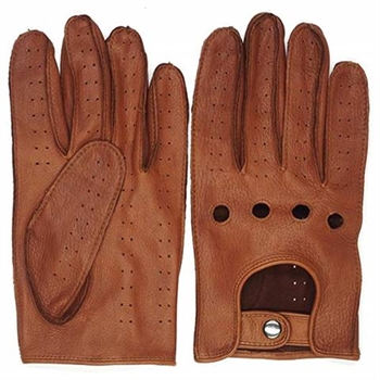 Us Movie Replica Brown Leather Gloves For Halloween Costumes, Doppelgangers, Tethered Gloves