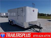 7x16 Tandem Axle Enclosed Cargo Trailer For Sale