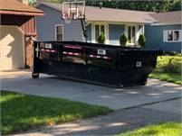 Roll off dumpster for rent