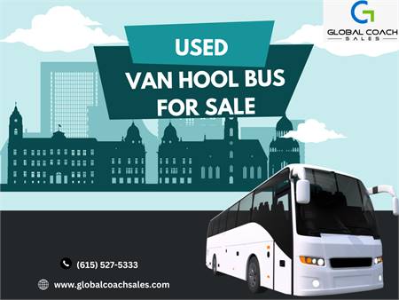 Affordable Used Van Hool Bus for Sale | Global Coach Sales 