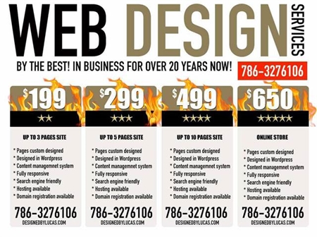  🔥 WEBSITES CUSTOM DESIGNED. 3 PAGES $199, 5 PAGES $299, AND MORE!!!!