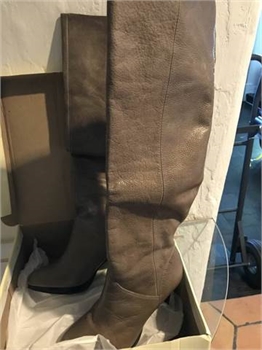  Leather Boot over the knee, brand new, by Cathy Jean 