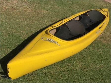  Old Town Tandem Otter kayak & paddles