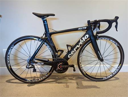 2016 Cervelo S5 Dura-ace Di2 with power meter