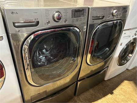 LG front load washer and dryer set for sale