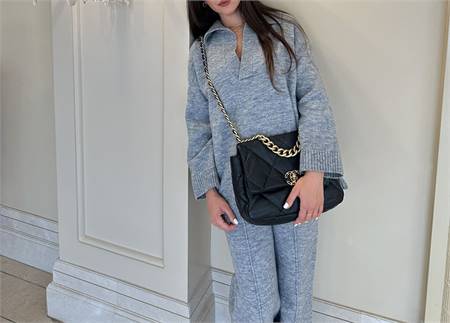 Sweater Set Grey Knit