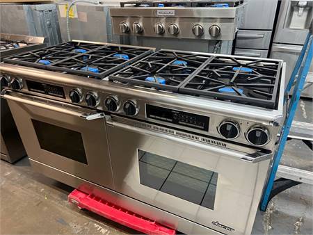 DACOR DUAL FUEL GAS RANGE 60” STAINLESS STEEL 2018 