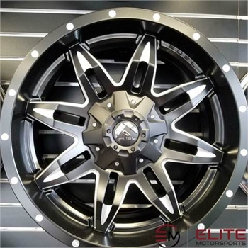  20" FUEL LETHAL WHEELS W/ 33x12.50R20 TIRES ON SALE 5LUG 6LU - (FINANCING AVAILABLE)