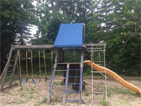  Outdoor Playground and Swing Set 