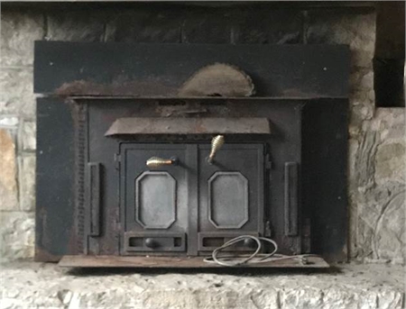  Vintage Buck Stove Fireplace Insert 