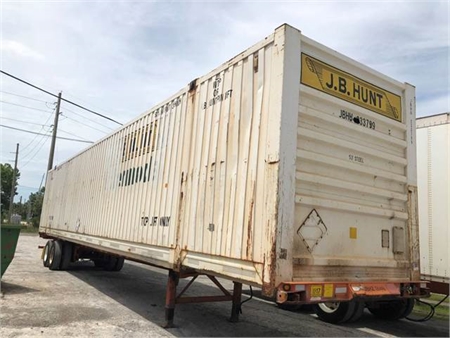  53' STEEL CONTAINER FOR SALE ONLY HAVE ONE NICE SHAPE